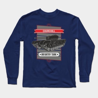 Infantry tank churchill Long Sleeve T-Shirt